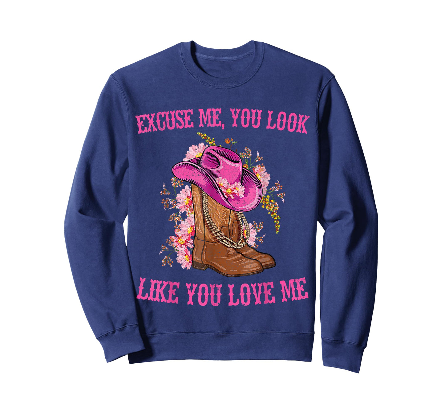 Funny Excuse Me You Look Like You Love Me Funny Boots Memes T-Shirt