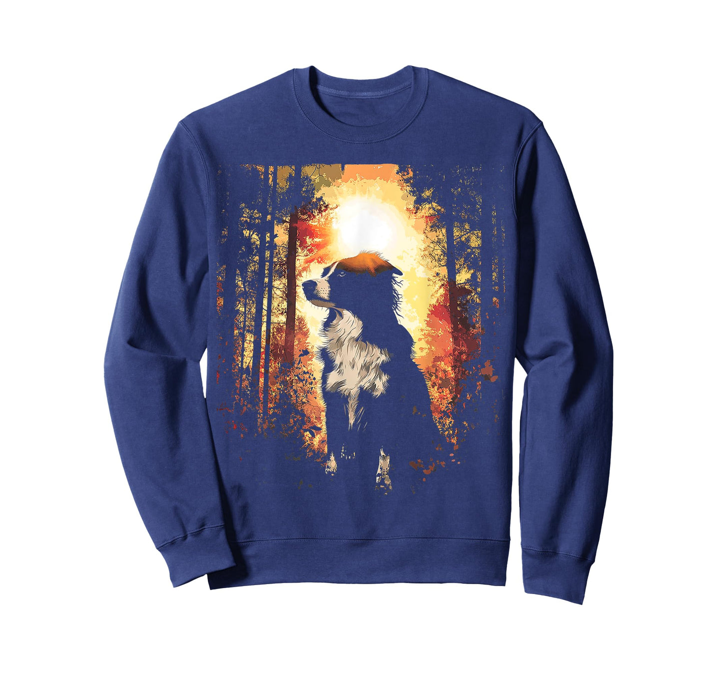 Australian Shepherd Dog Motif Pet Art Australian Shepherd T-Shirt