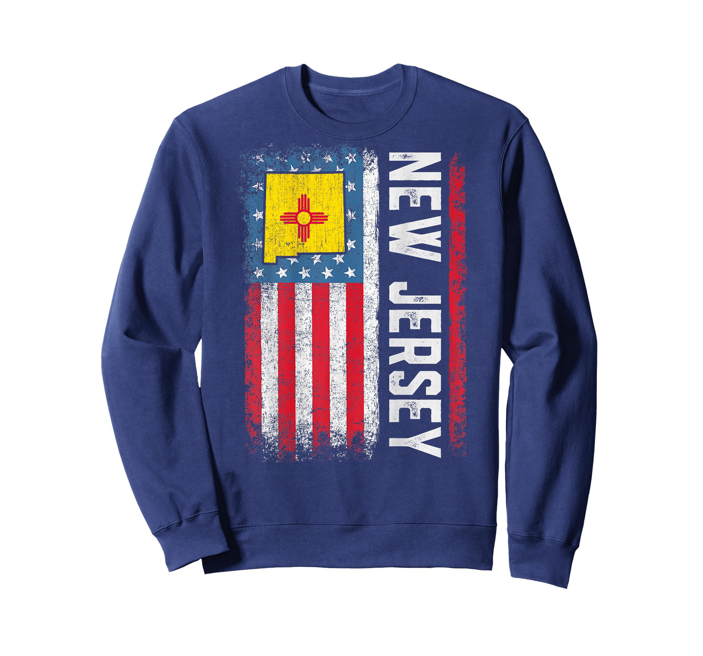 Vintage New Mexico State USA Flag Shirt New Mexico (On Back) T-Shirt