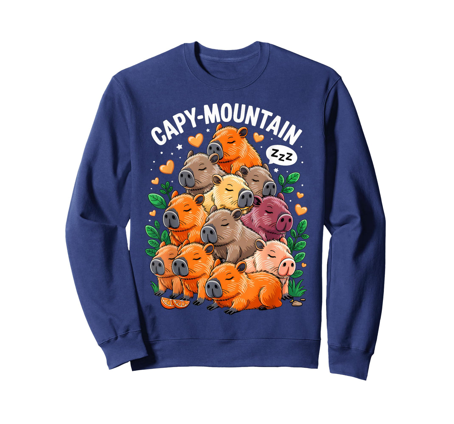 Cozy Capy-Mountain Cute Capybara Lovers for Men Women Kids T-Shirt