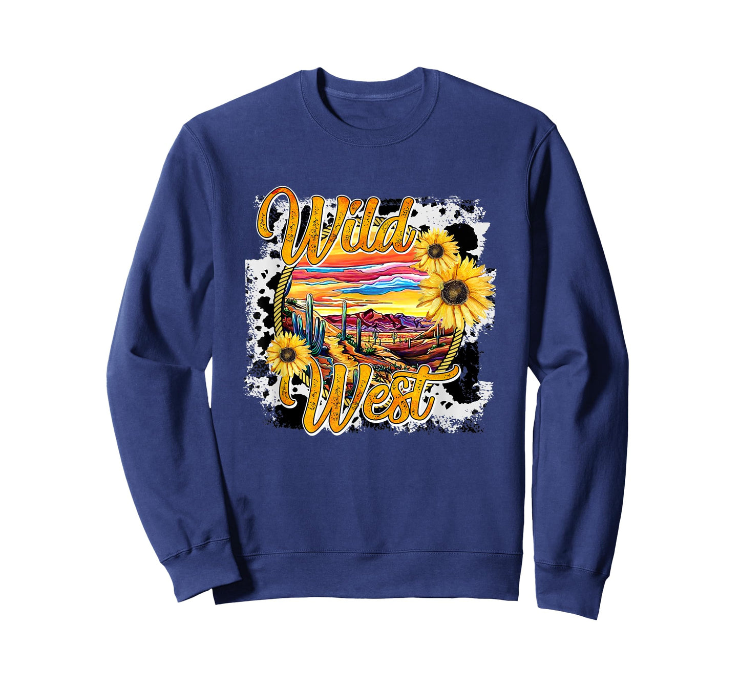 Wild West Sunflower, Desert Vibes Cactus T-Shirt