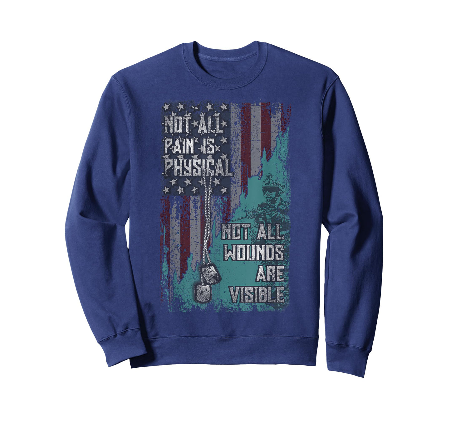 PTSD Not All Pain Is Physical Not All Wounds Are Visible T-Shirt