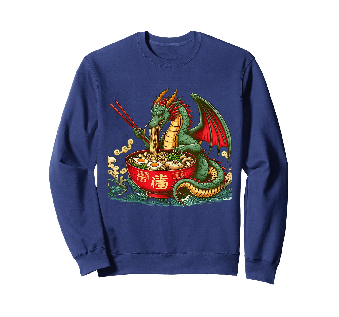 Kawaii Dragon Ramen Noodles Japanese Art Dragon Anime T-Shirt