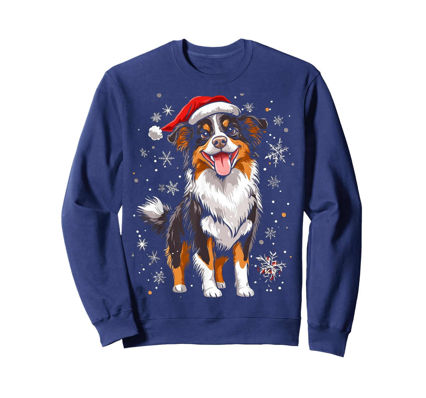 Australian Shepherd Christmas Dog T-Shirt