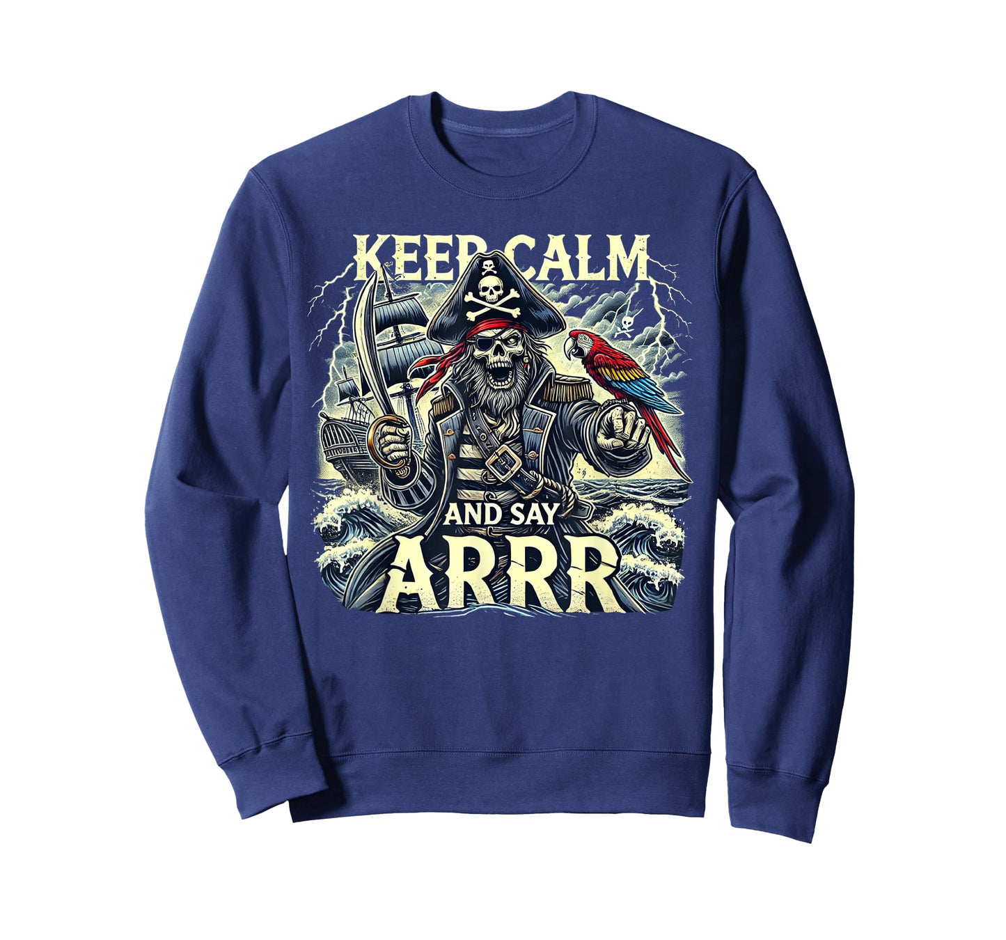 Keep Calm And Say "Arrrr" Talk Like A Pirate Day T-Shirt