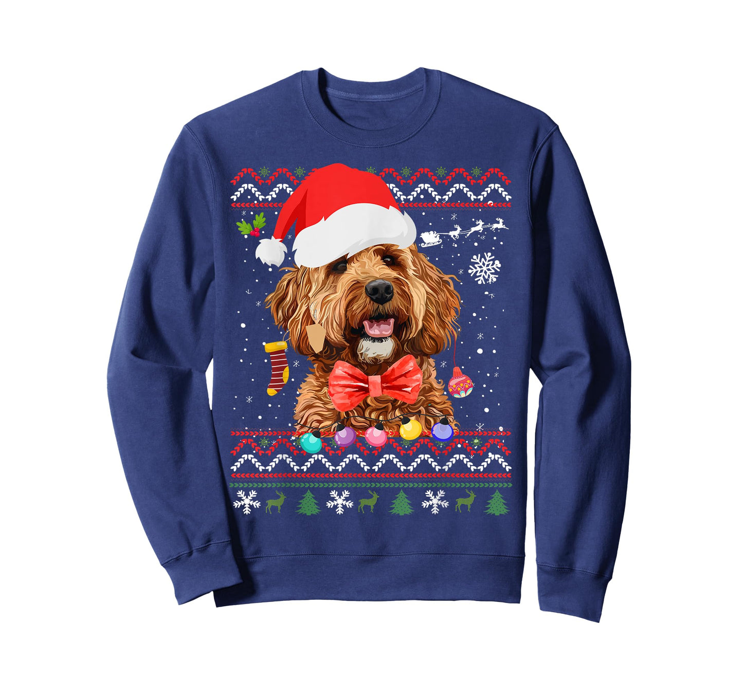 Cavapoo Christmas Outfit Idea For Women & Christmas Cavapoo T-Shirt