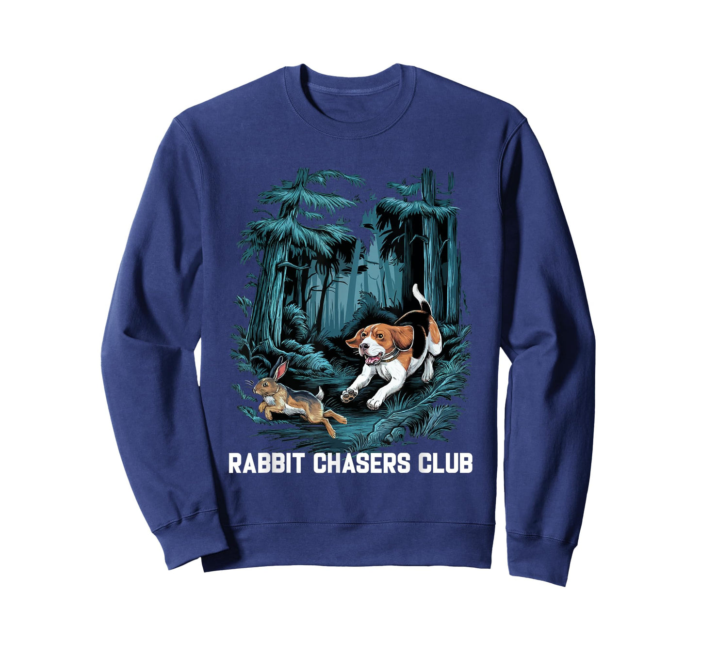 Dog Hunting Rabbit Chaser Beagle Hunter Men Women T-Shirt
