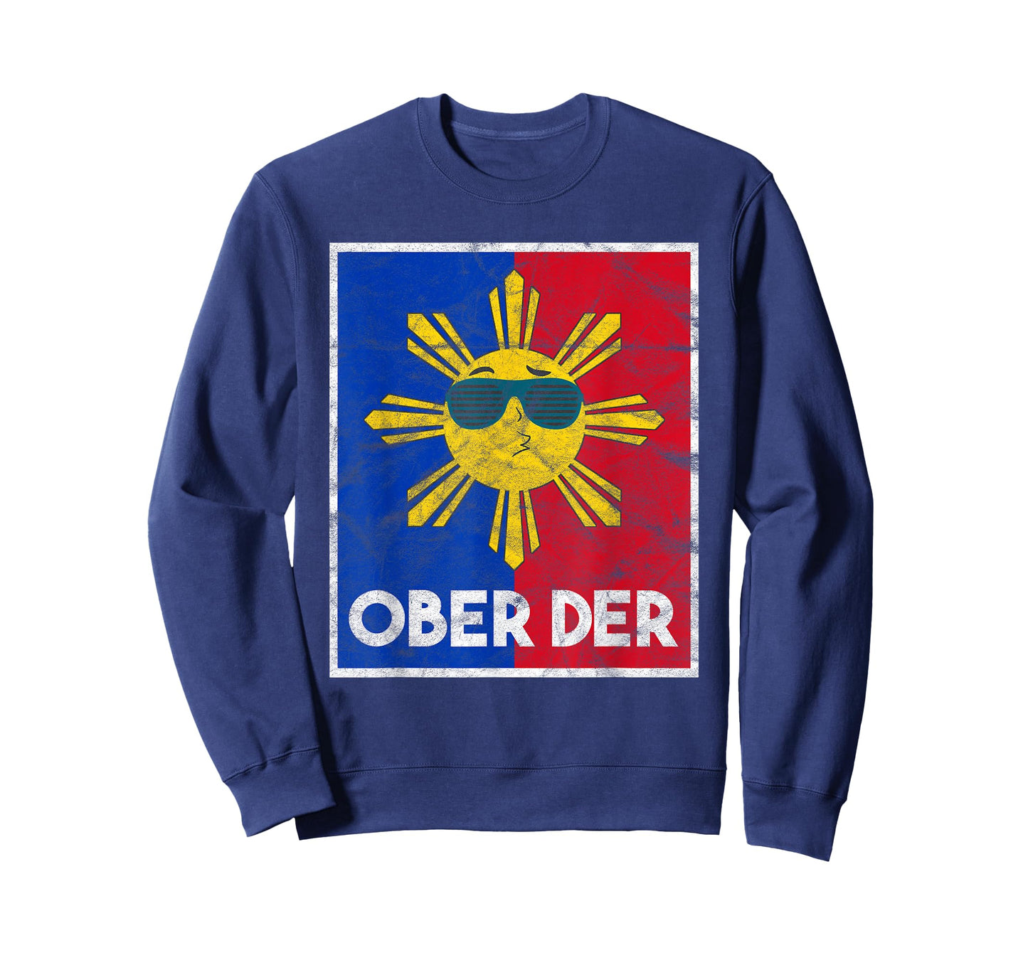 Philippines Filipina Pride Filipino Flag Ober Der Sun T-Shirt