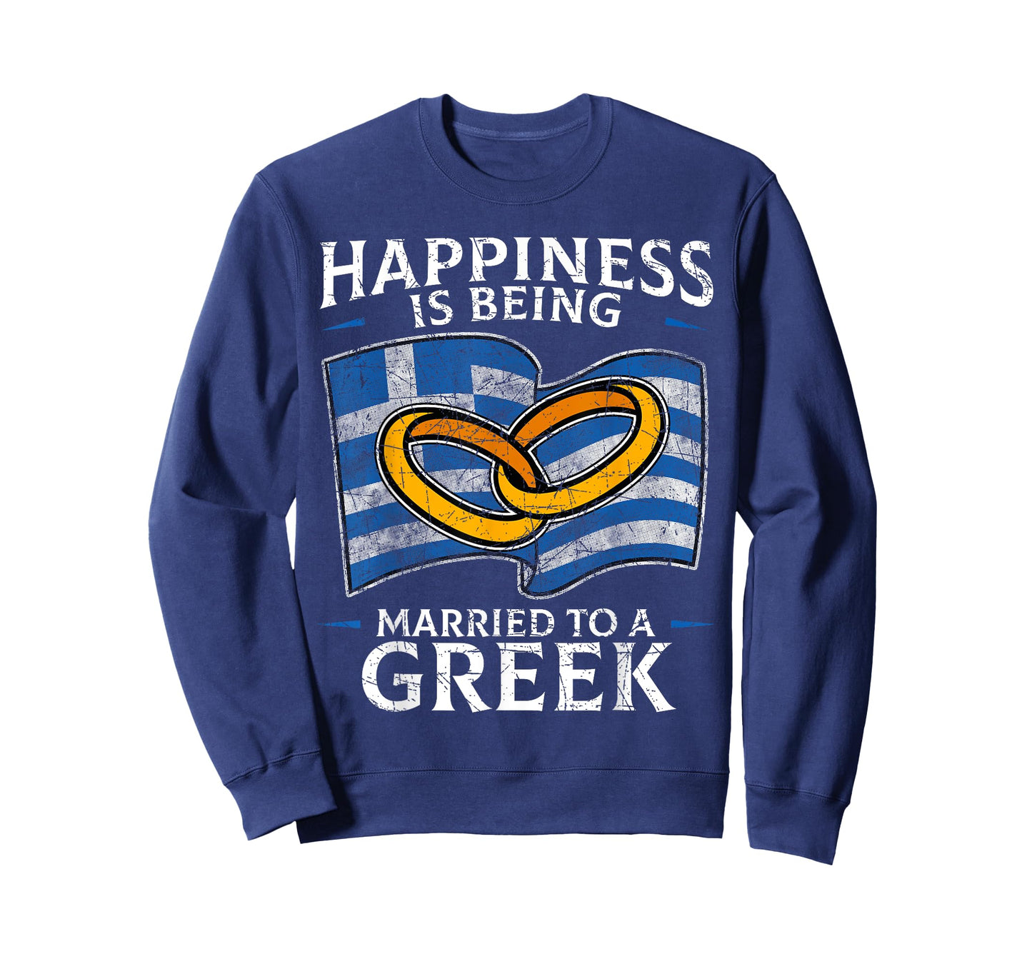 Greek Marriage Greece Married Heritage Flag Culture Roots T-Shirt
