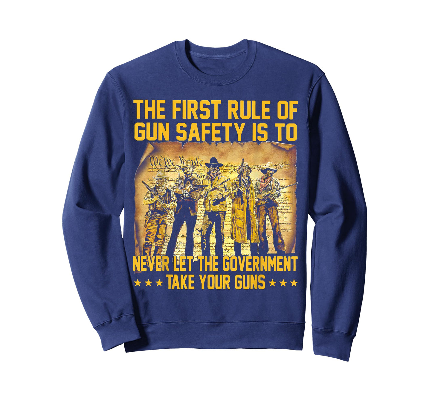 The First Rule Of Gun Safety Is To Never Let The Government T-Shirt