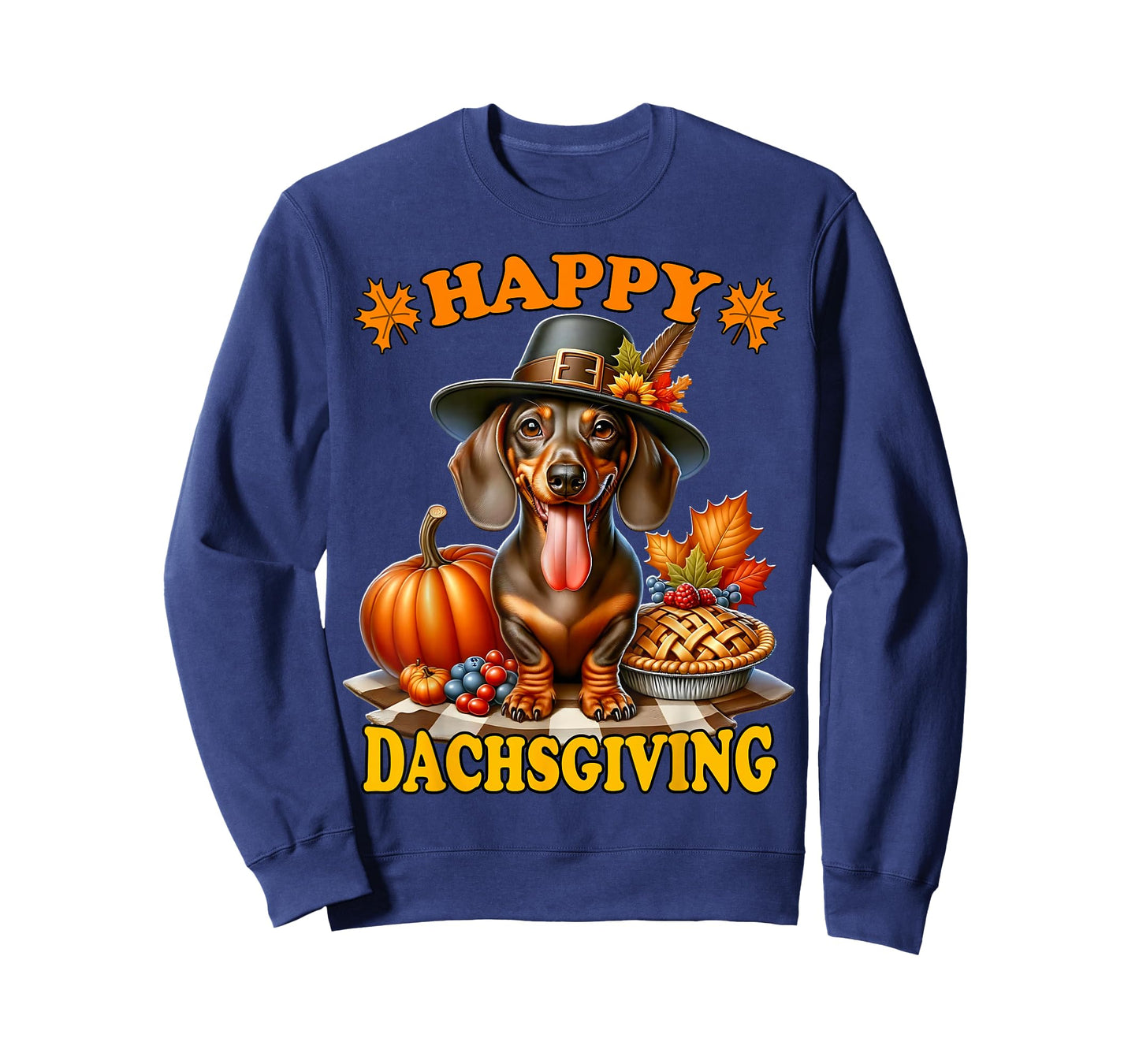 Thanksgiving Dachshund Happy Dachsgiving Doxie T-Shirt