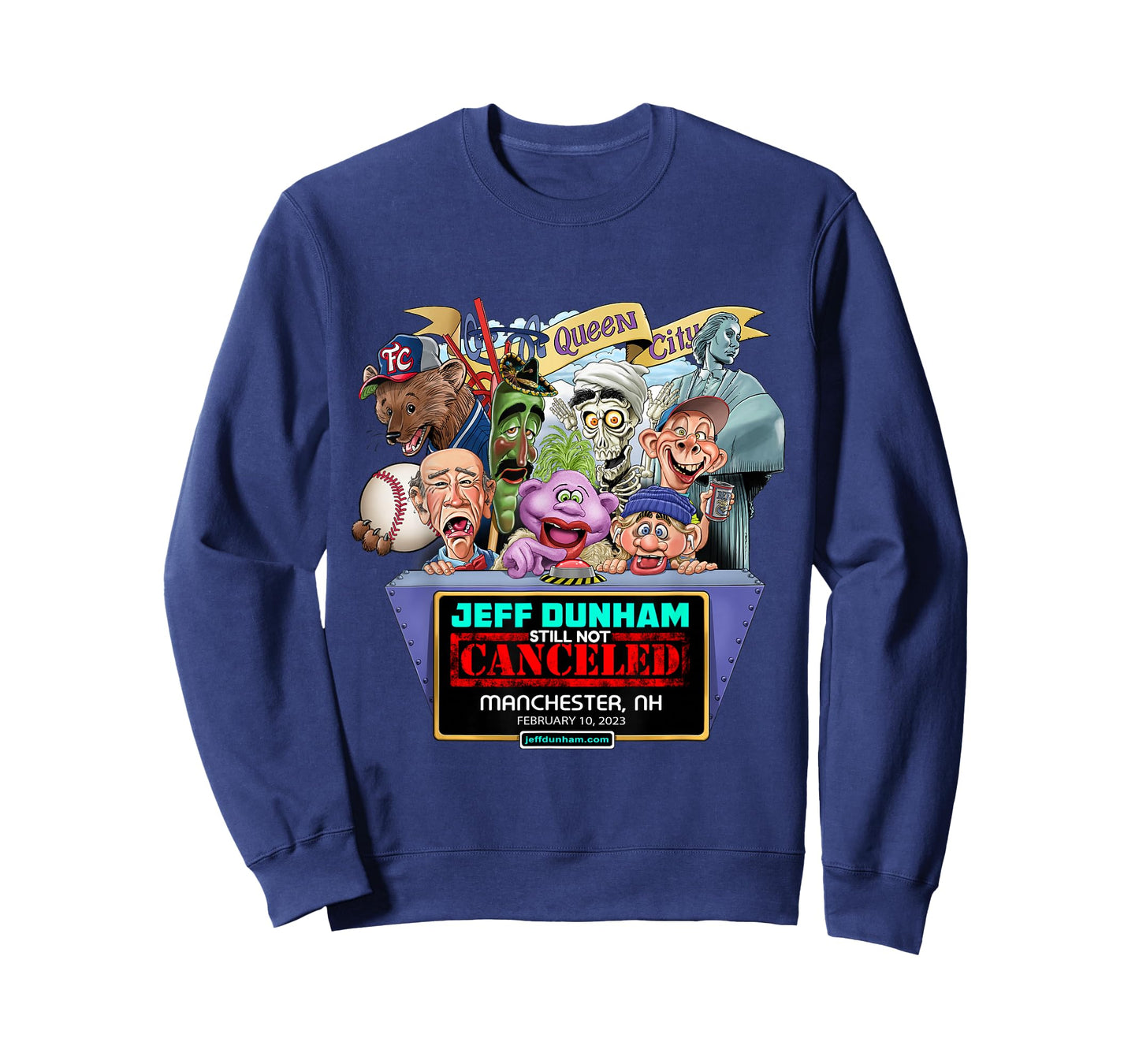 Jeff Dunham Manchester, NH (2023) T-Shirt