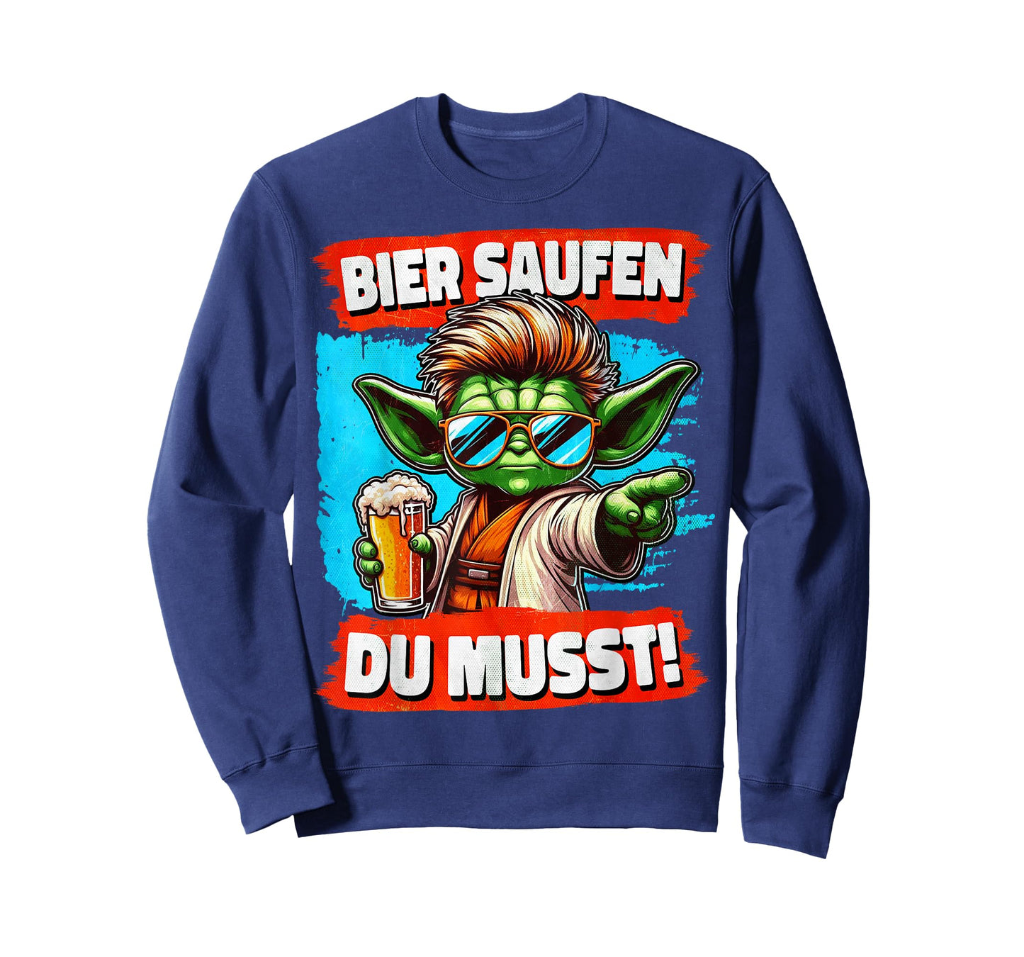 Bier Saufen Du musst - Funny Sayings [German Language] T-Shirt