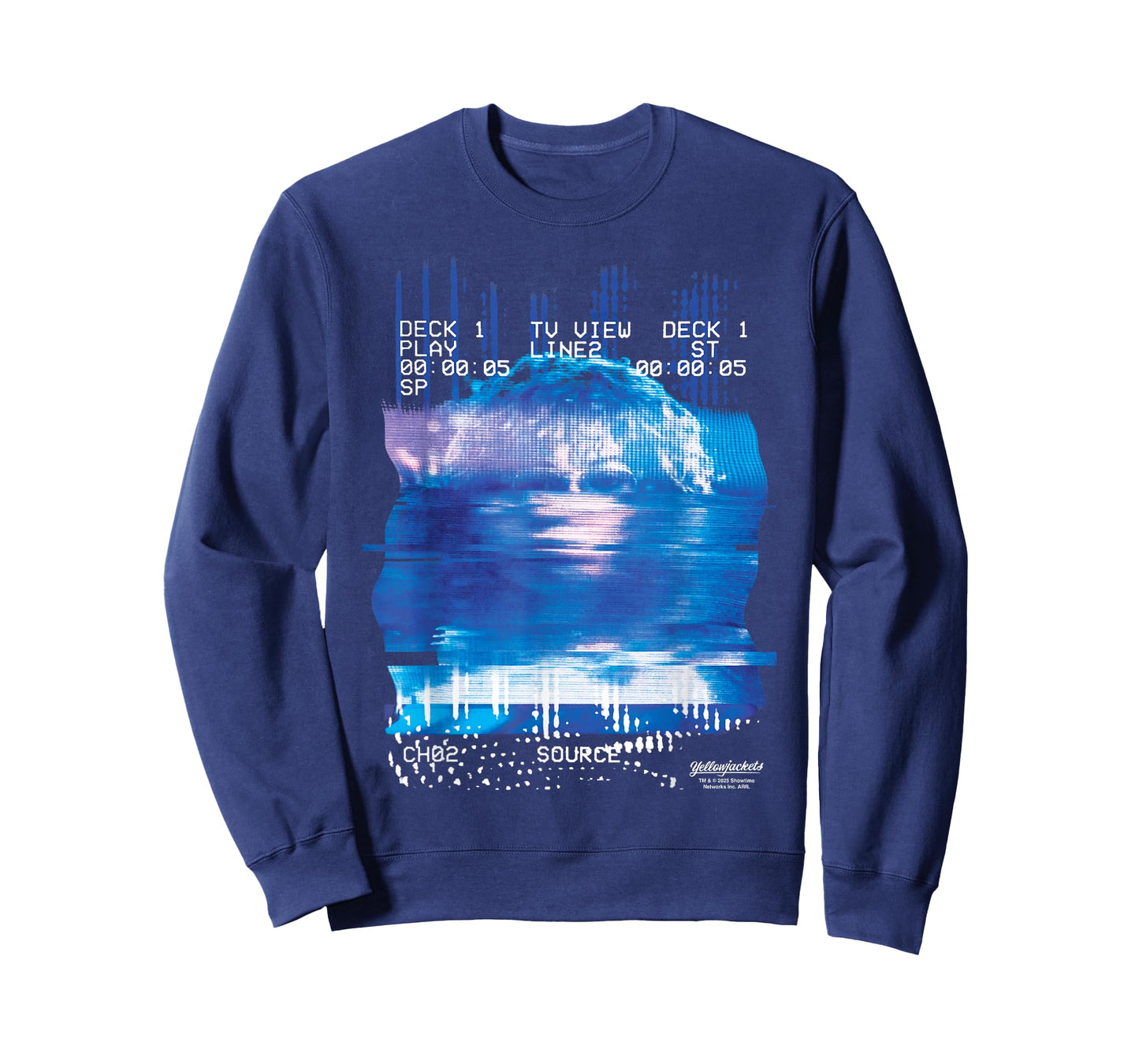Yellowjackets Misty Retro TV Static Glitch T-Shirt