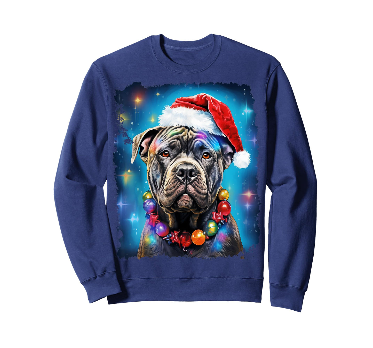 Pop Art Dog Cane Corso Christmas T-Shirt