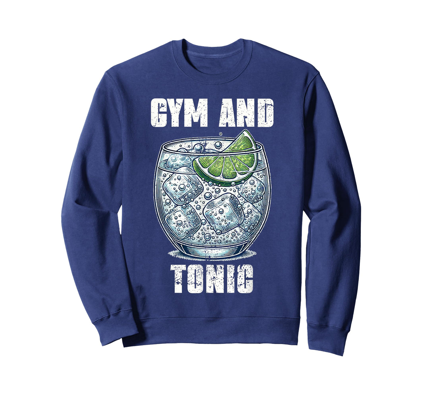 Funny Workout Pun Gym And Tonic Humor Exercise Fitness T-Shirt