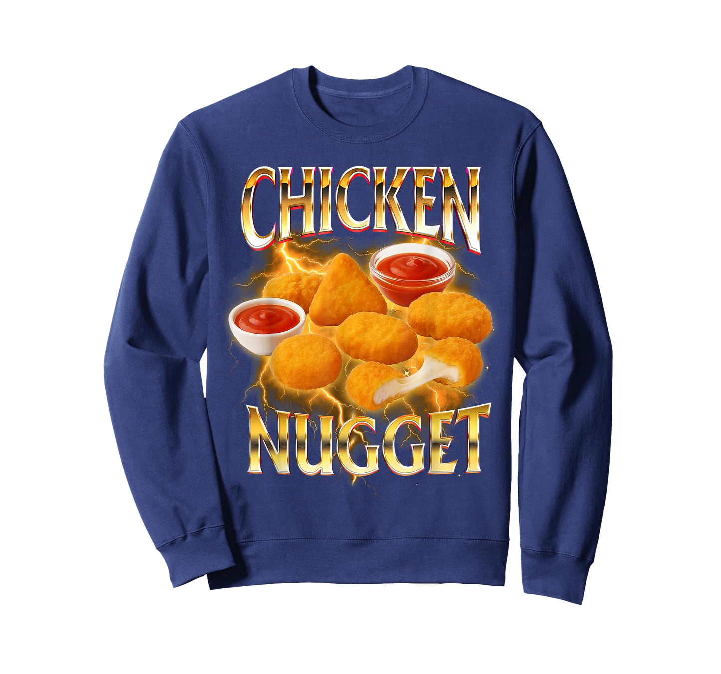 Chicken Nugget Lover Fried Chicken Foodie Fast Food T-Shirt
