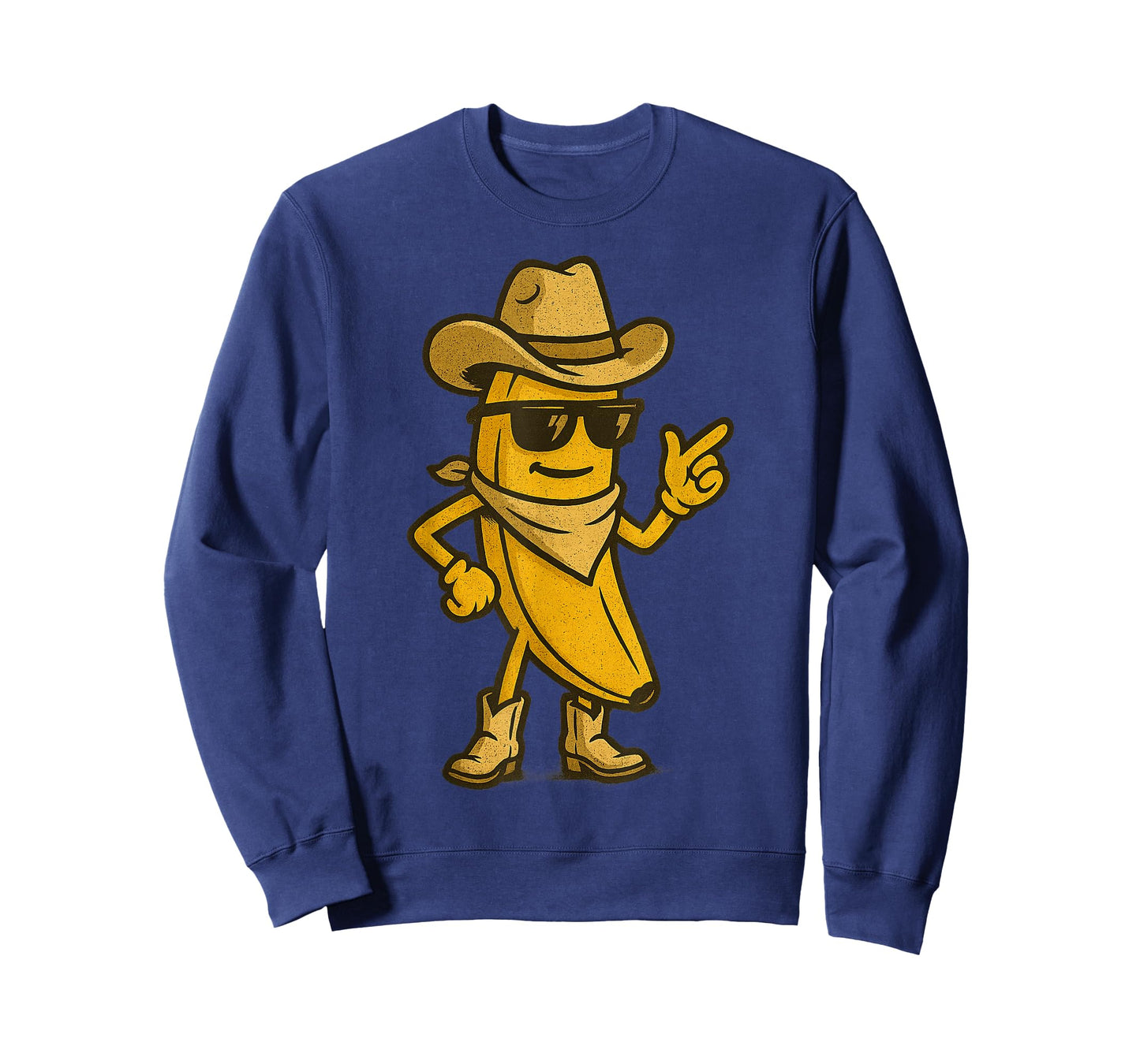Banana Cowboy Cowgirl Country Western Funny Banana T-Shirt