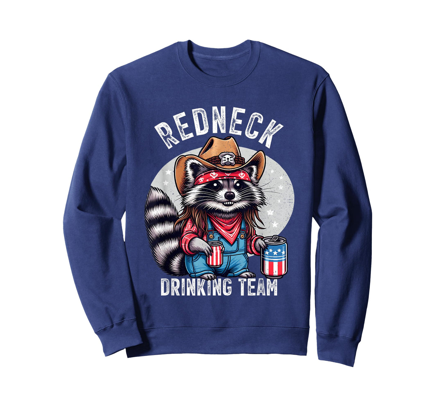 Redneck Raccoon Mullet White Trash Party Attire Hillbilly T-Shirt