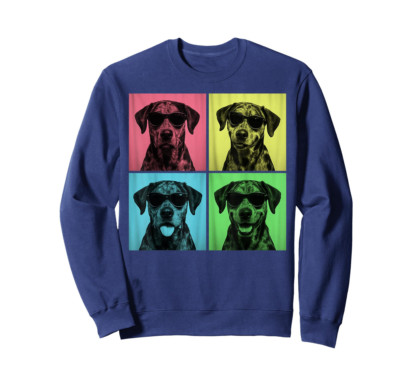 Catahoula Leopard Dog Pop Art Funny Dog Lover Photo Booth T-Shirt for Men Women Kids