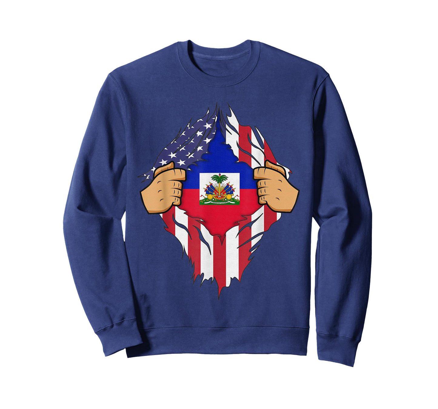 HAITIAN FLAG HAITI Men Women Kids Gift T-Shirt
