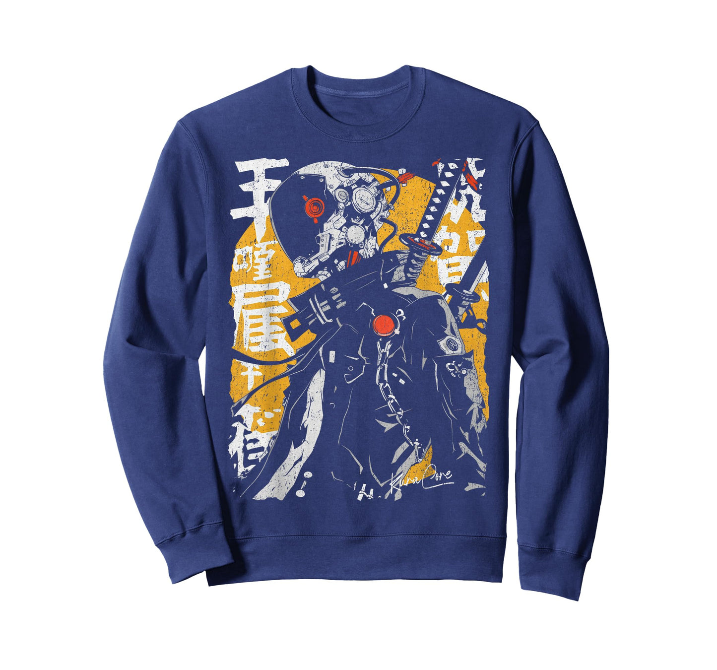 Japanese Streetwear Cyberpunk Y2K Techwear Retro Manga Anime T-Shirt