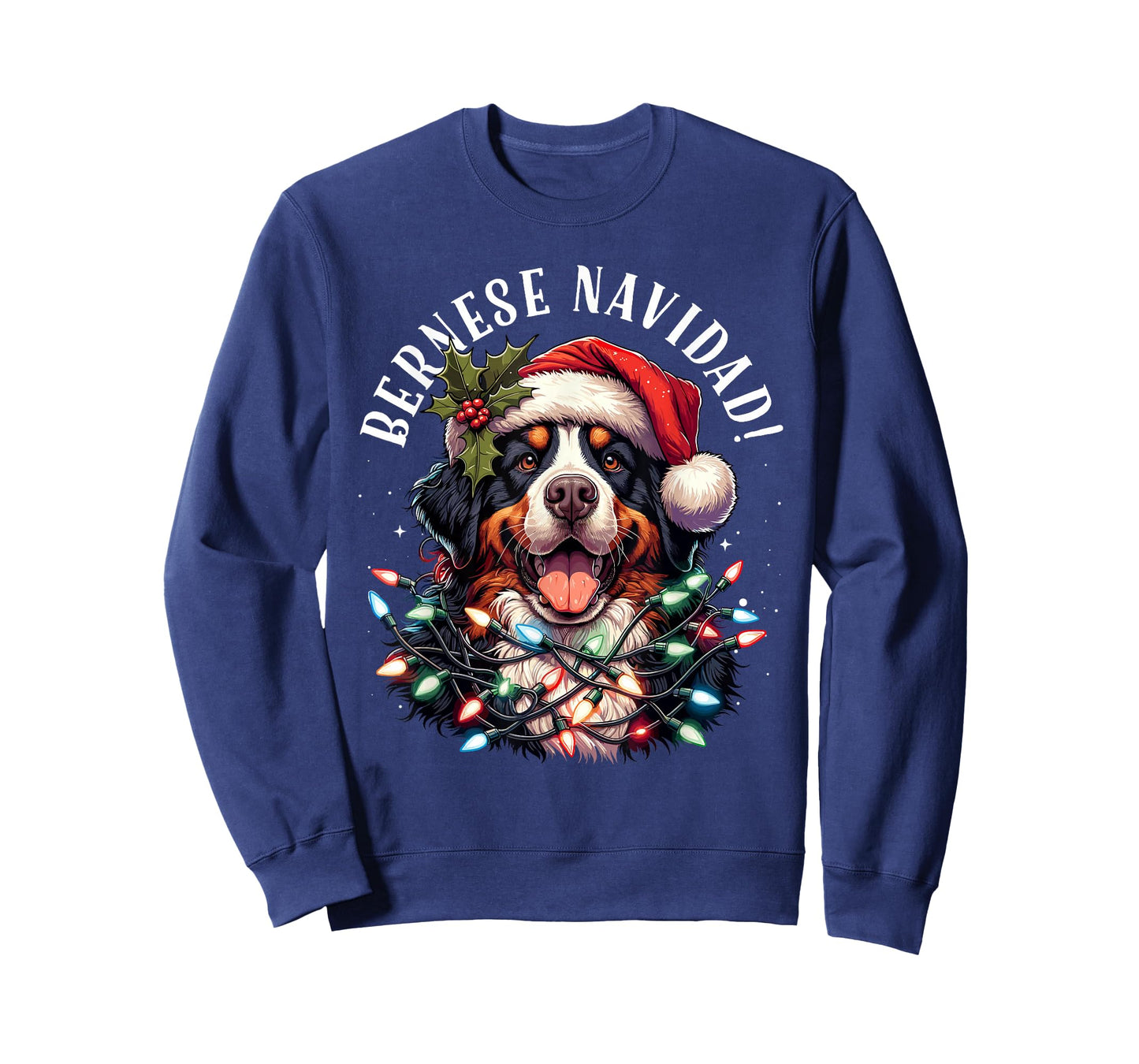Bernese Mountain Dog Christmas Funny Bernese Navidad Berner T-Shirt