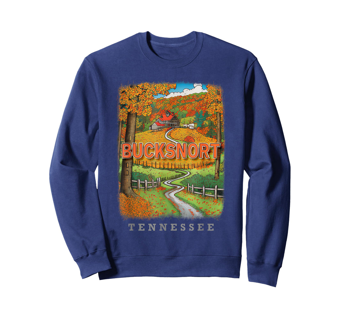 Bucksnort Tennessee TN Country Charm SD867 T-Shirt