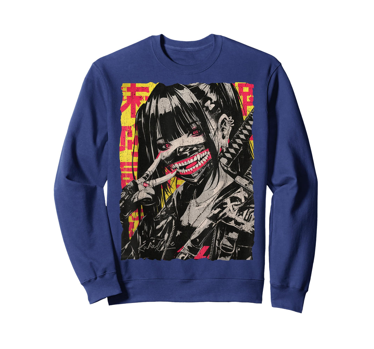 Japan Streetwear Cyberpunk Y2K Hip Hop Techwear Manga Anime T-Shirt