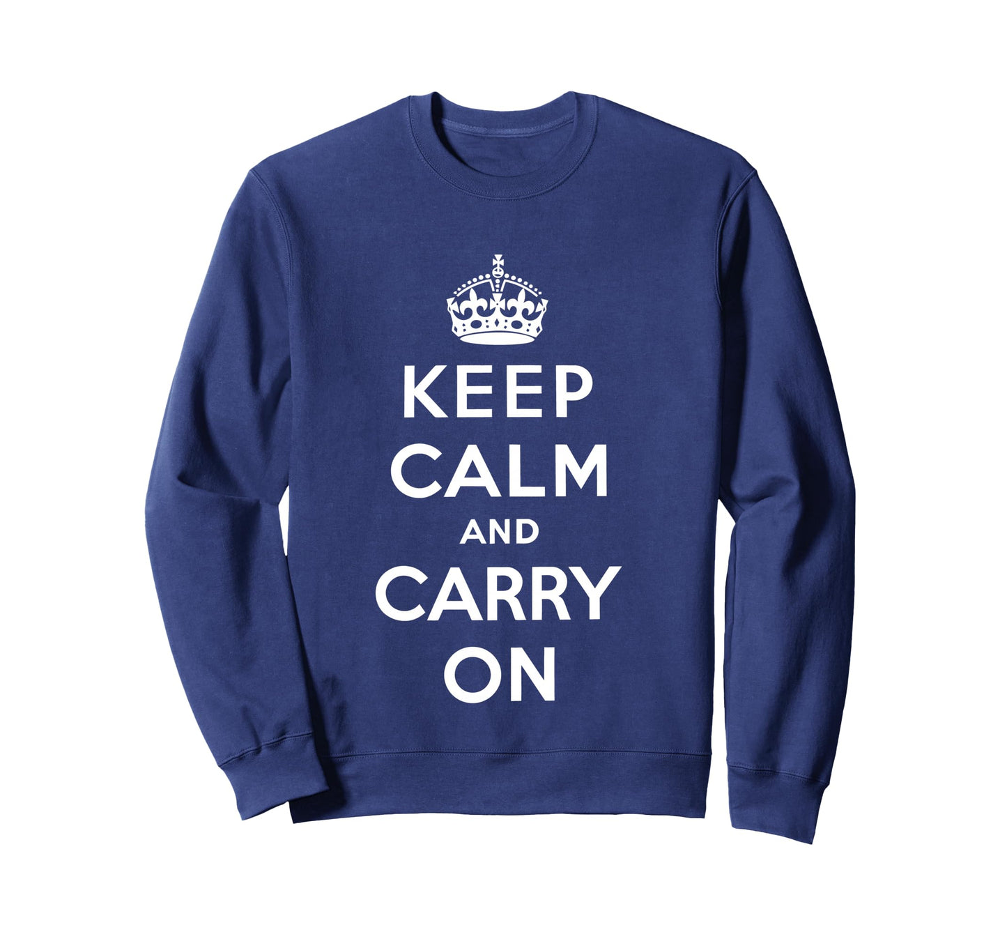 Keep Calm and Carry On Vintage retro poster print Long Sleeve T-Shirt