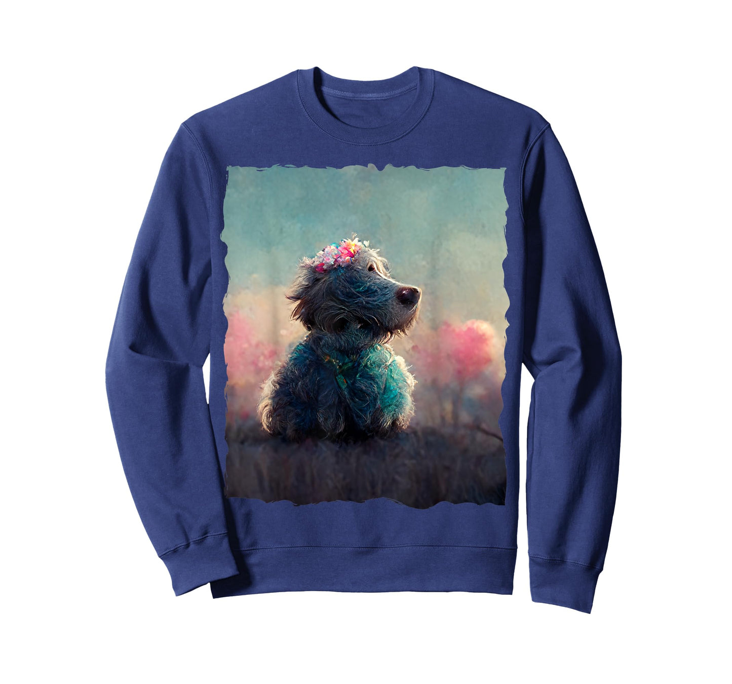 Funny Cute Fluffy Dog T-Shirt