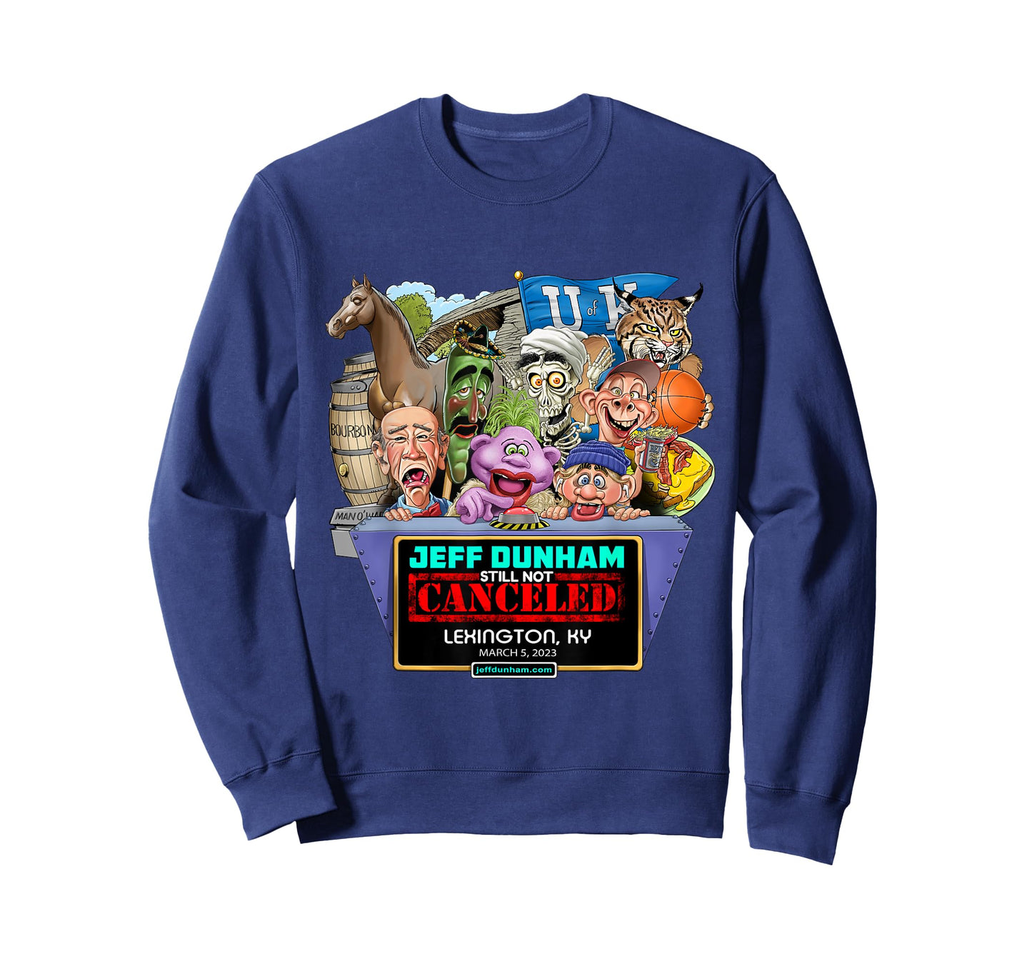 Jeff Dunham Lexington, KY (2023) T-Shirt
