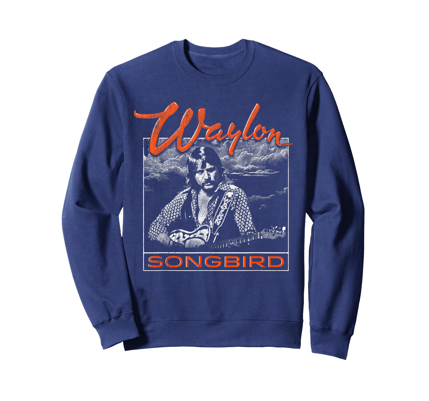Waylon Jennings - Official Merchandise - Songbird Album T-Shirt
