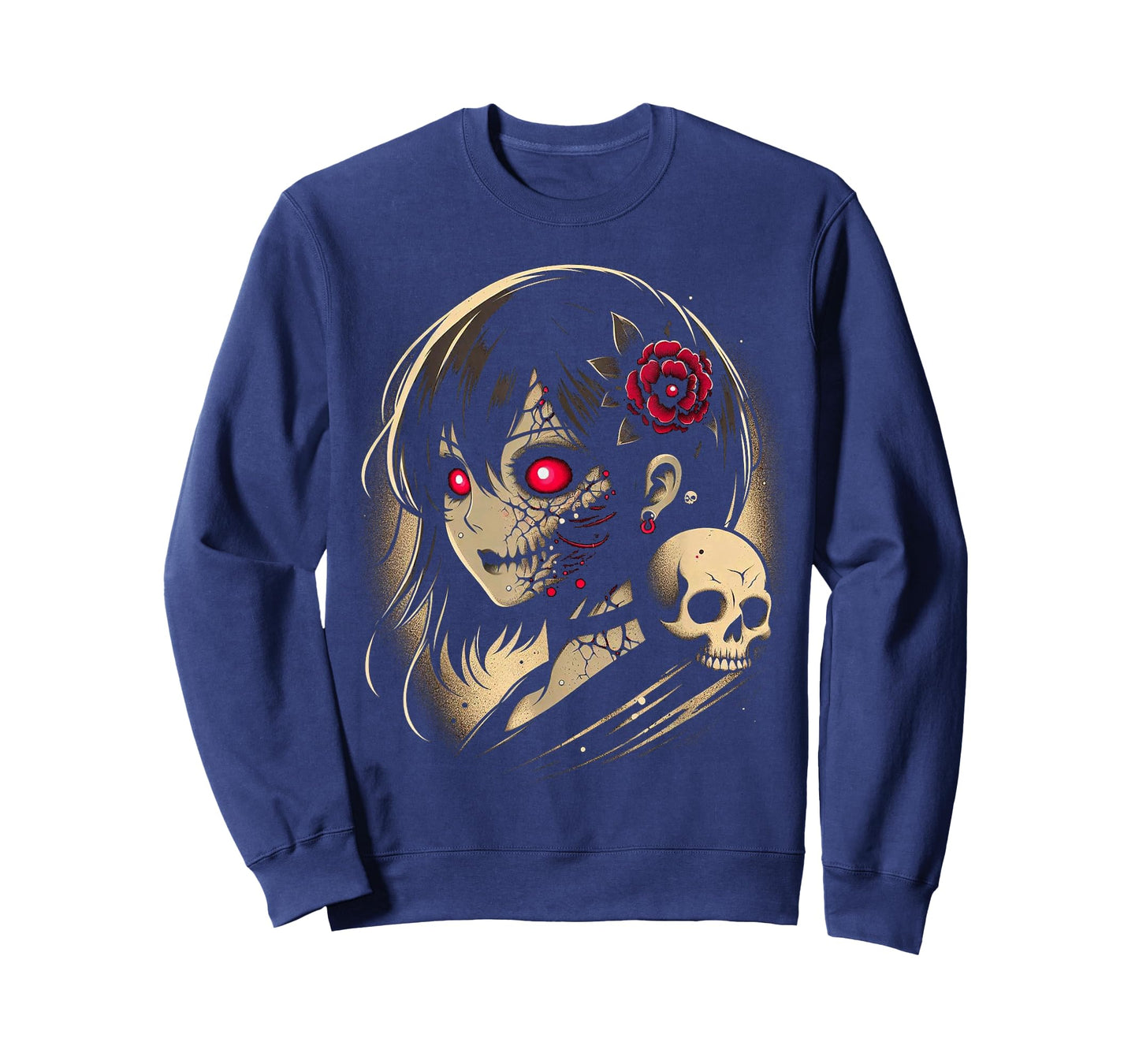 Horror Anime Manga Japanese Scary Kawaii Anime Goth T-Shirt