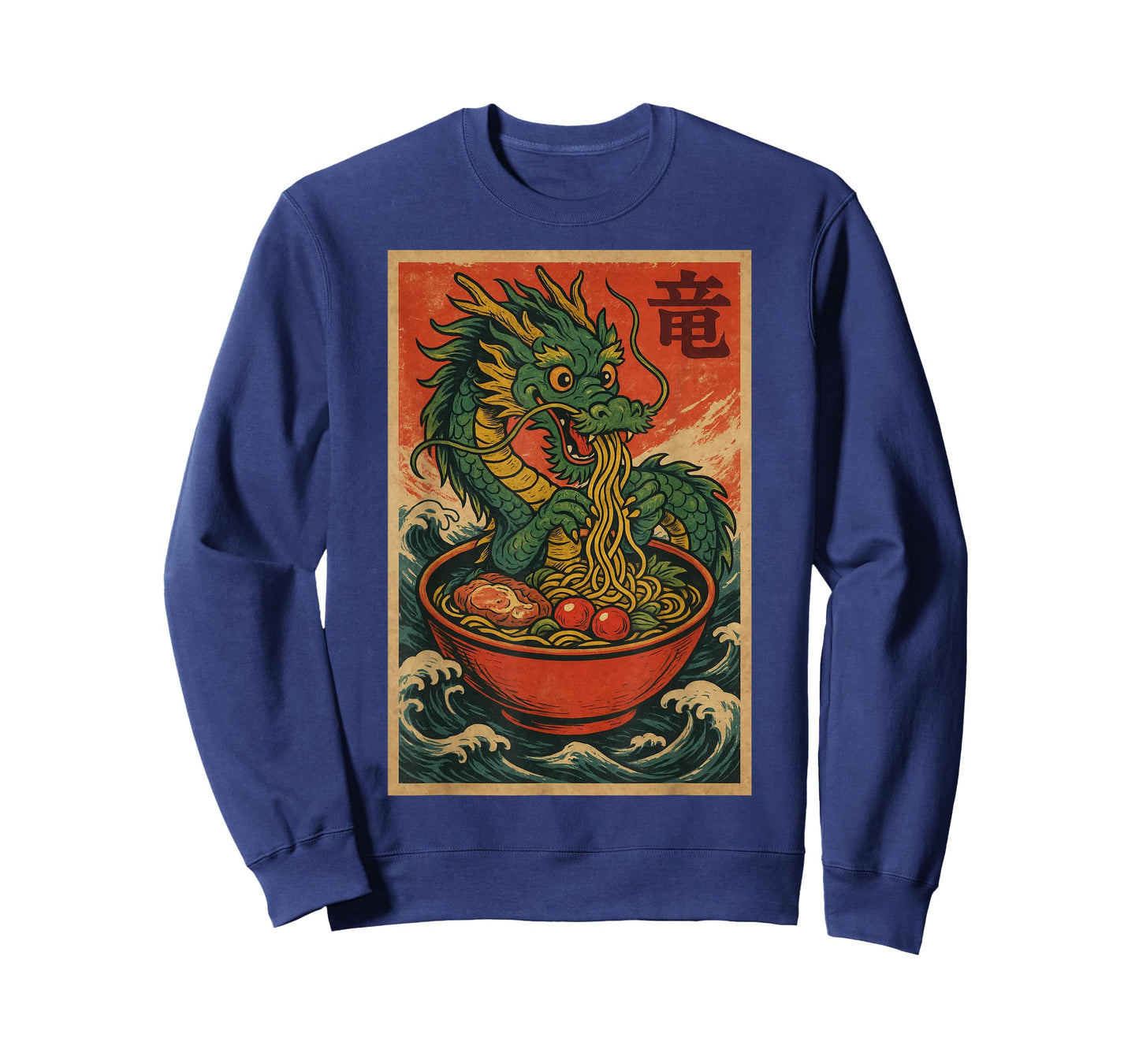 Japanese Dragon Ramen Japanese Funny Graphic Tees Kawaii T-Shirt