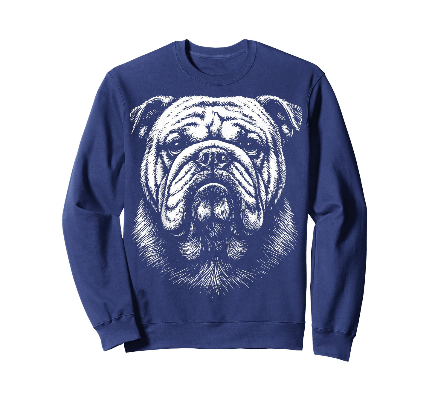 Bulldog Illustration T-Shirt
