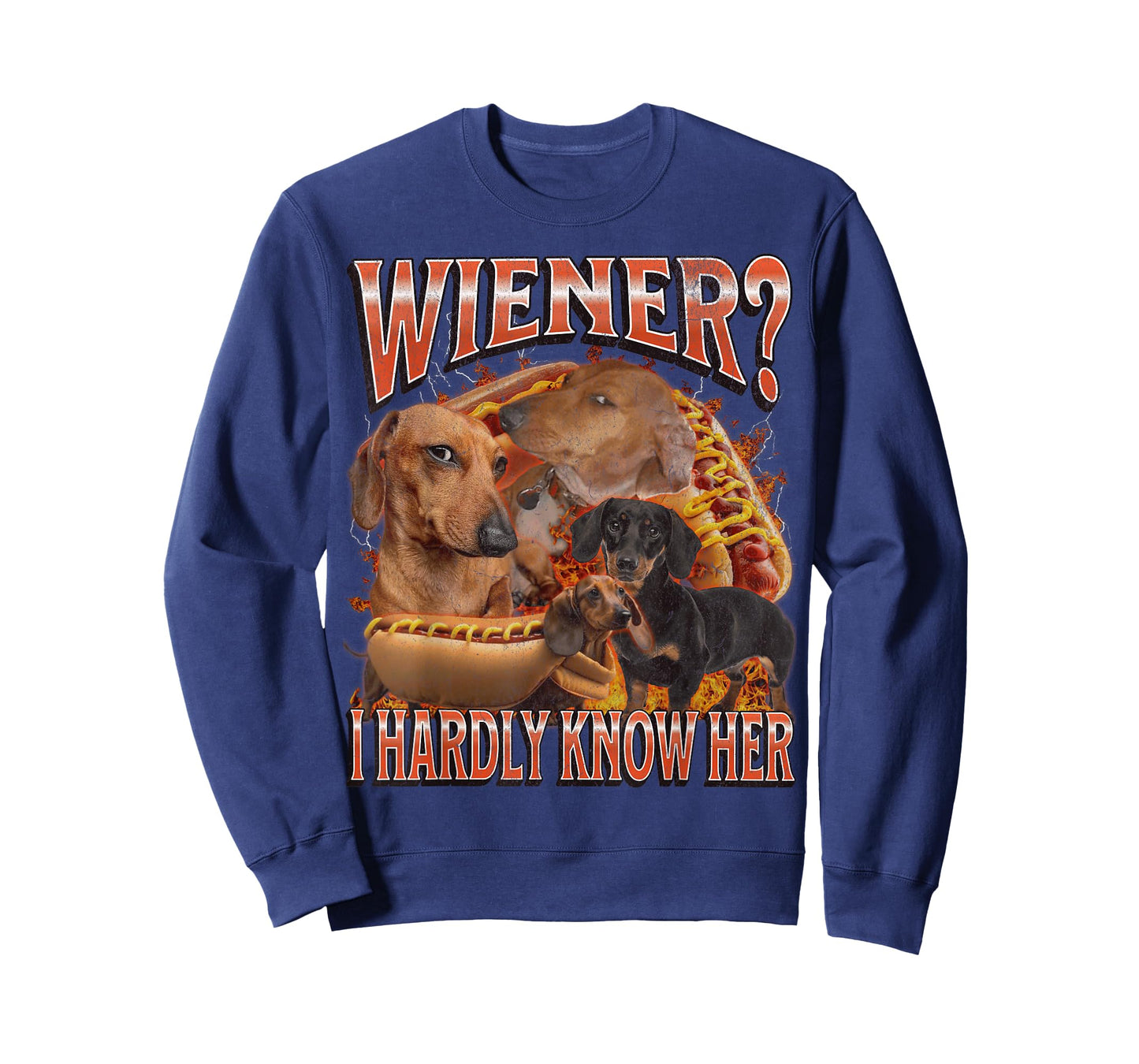 Wiener? I Hardly Know Her Funny Offensive Dachshund Bootleg T-Shirt