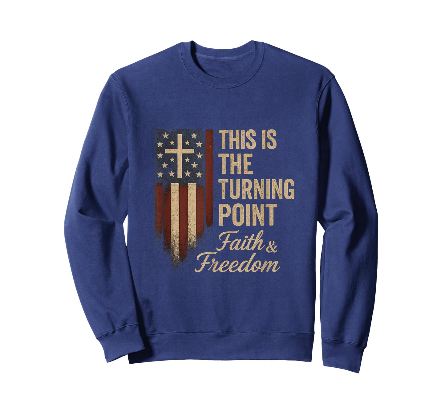 This is The Turning Point Patriotic Faith USA T-Shirt