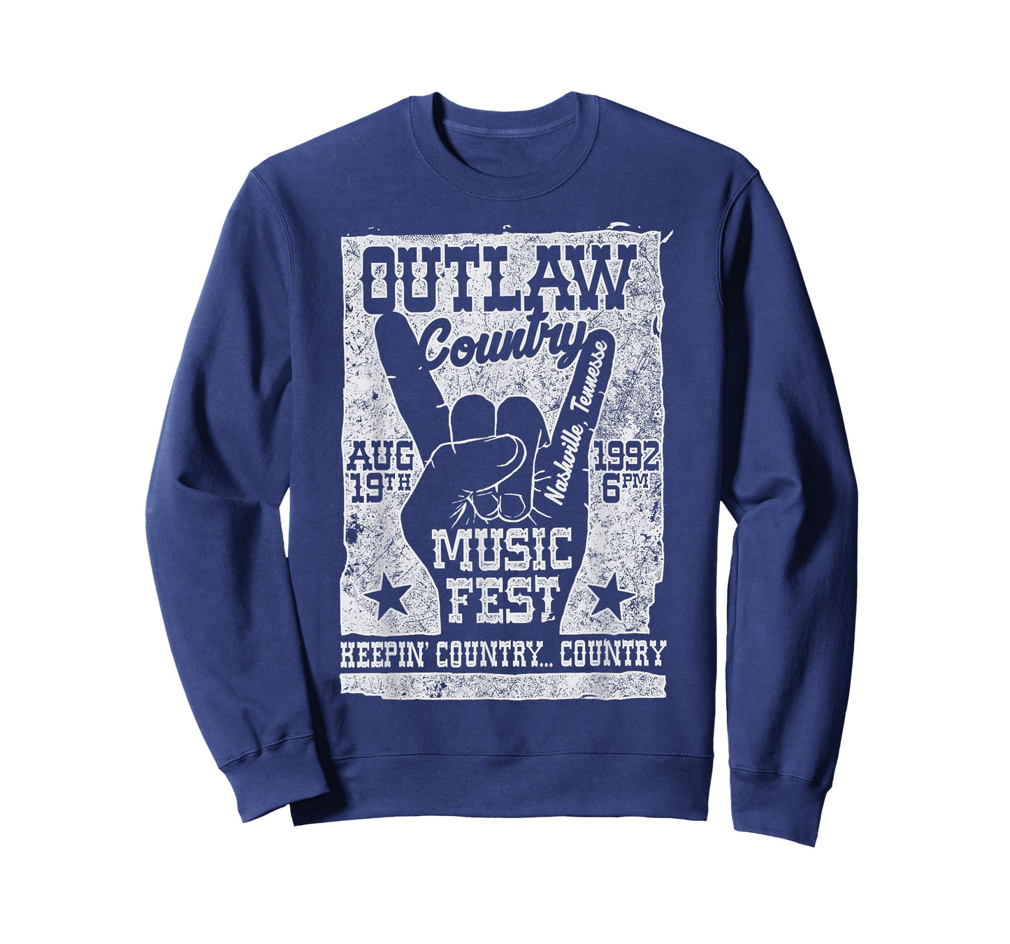 Outlaw Country Music Fest Nashville Vintage T-Shirt