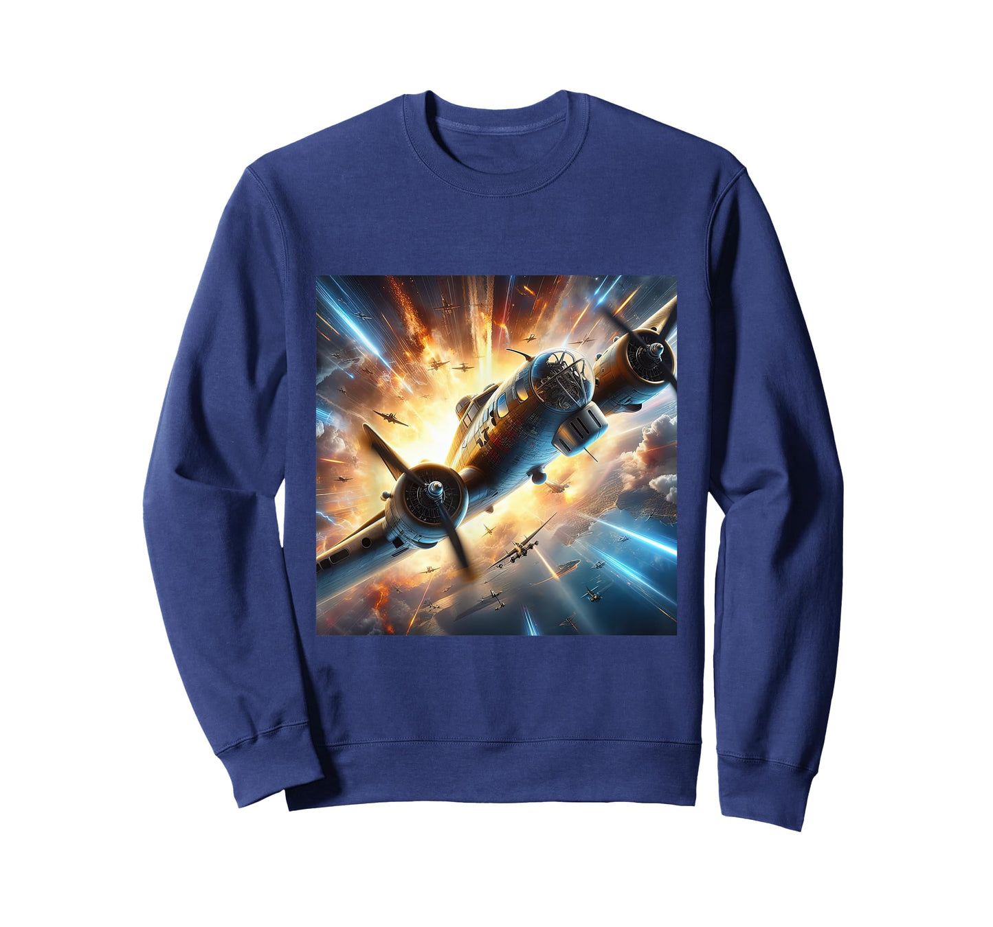 B-17 Flying Fortress WWII B17 USA Warplane T-Shirt