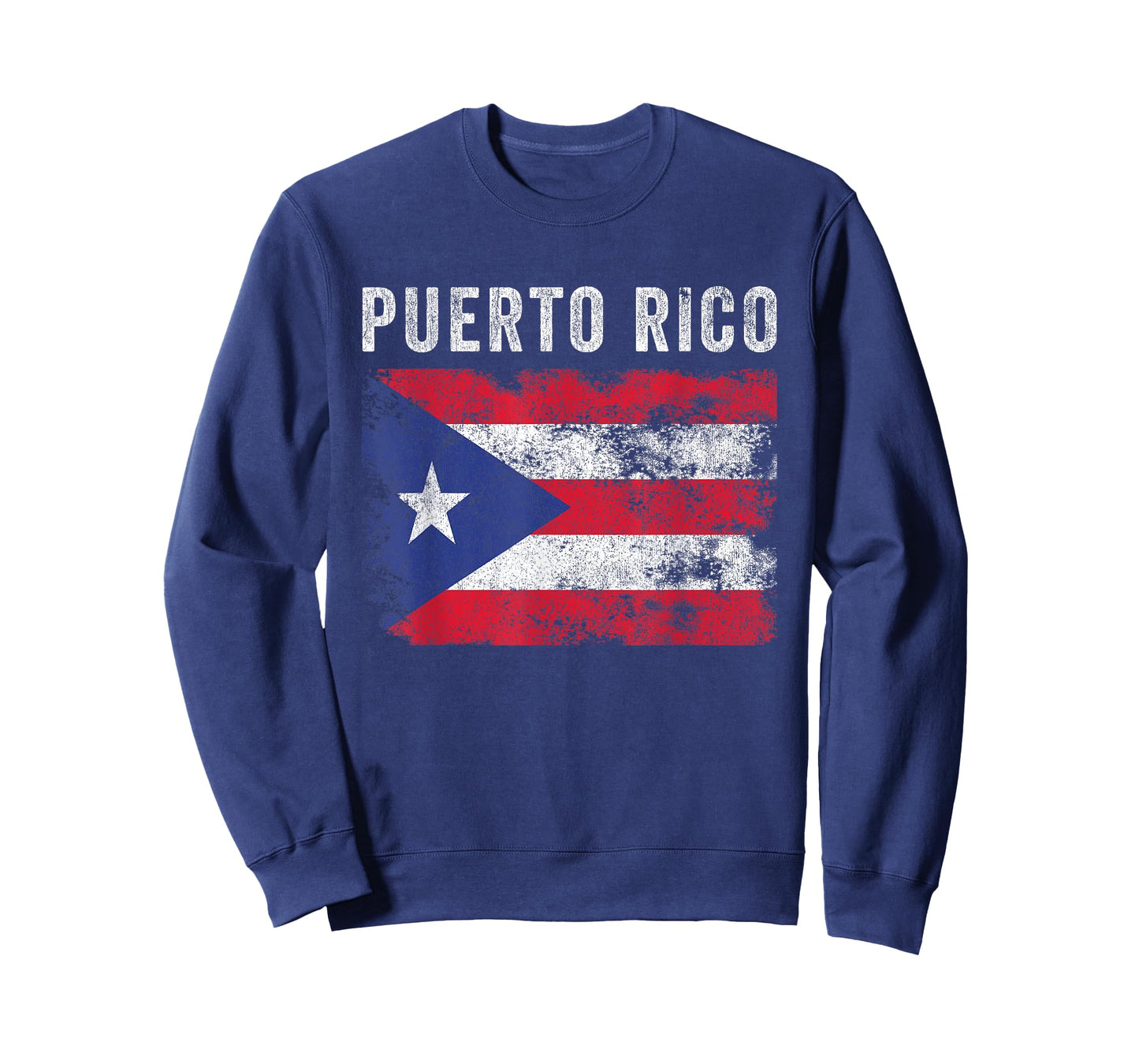 Puerto Rico Flag Distressed - Men Women - Puerto Rican Flag T-Shirt