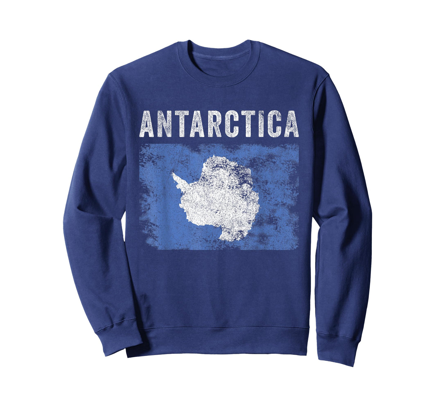 Antarctica Flag Distressed - Men Women Kids - Antarctic Flag T-Shirt