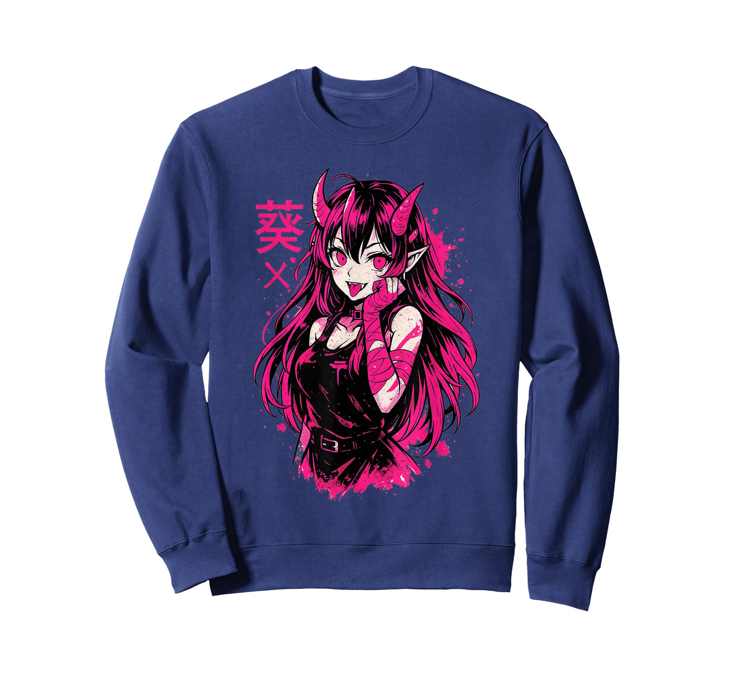 Goth Anime Waifu Kawaii Manga Girl | Creepy Horror Aesthetic T-Shirt