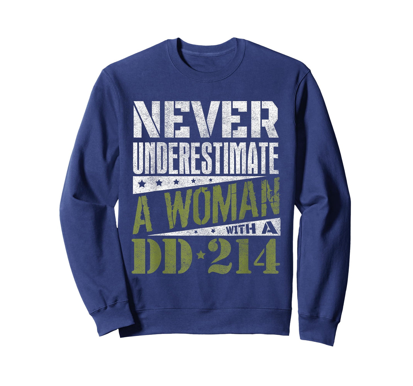 DD-214 Shirt, Never Underestimate A Woman With DD214 Veteran T-Shirt
