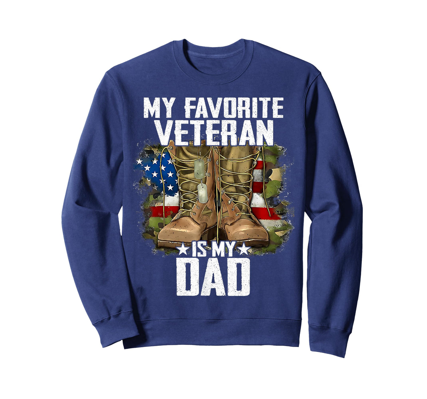 My Favorite Veteran is My Dad Father Veterans Day Thank You T-Shirt