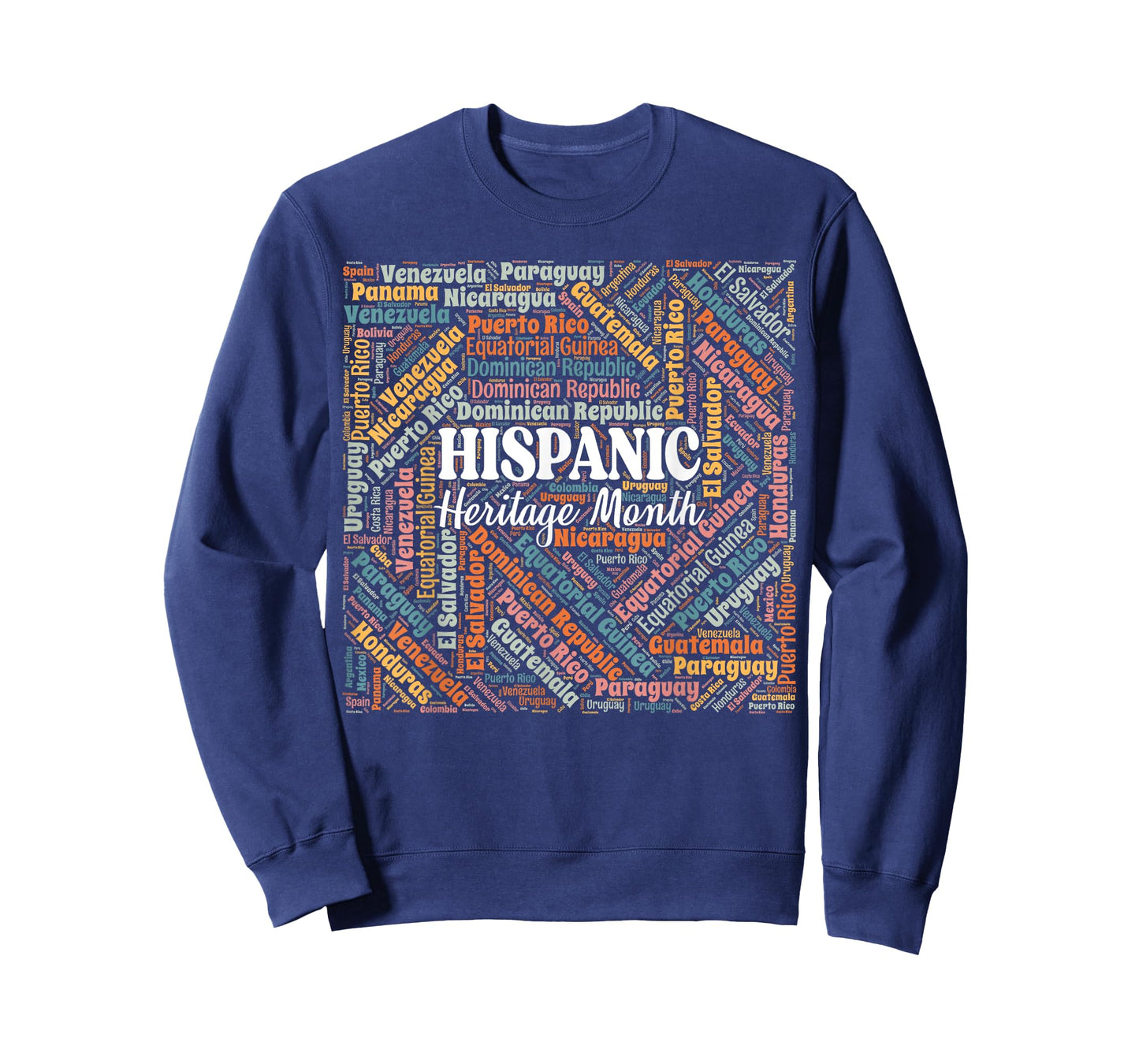 Hispanic Heritage Month All Latin Countries Latino Pride T-Shirt