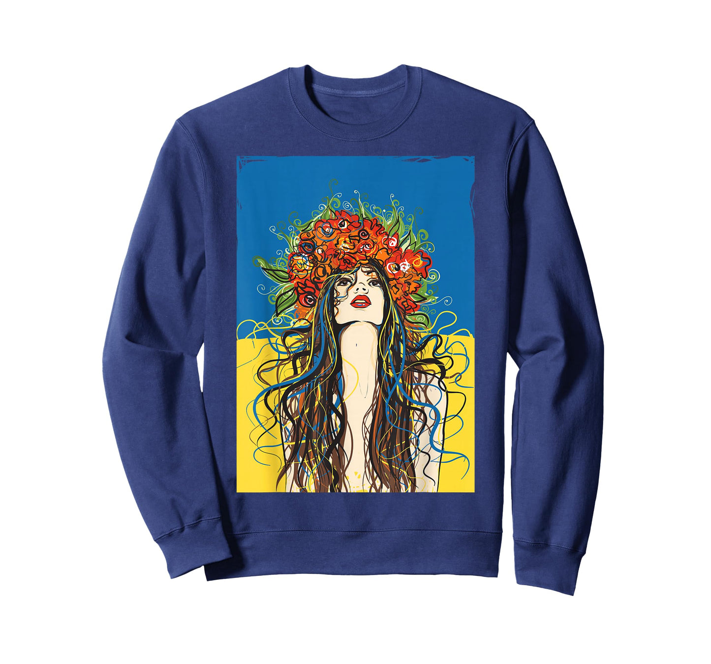Ukraine Flag Fashionable Cool Ukrainian Village T-Shirt