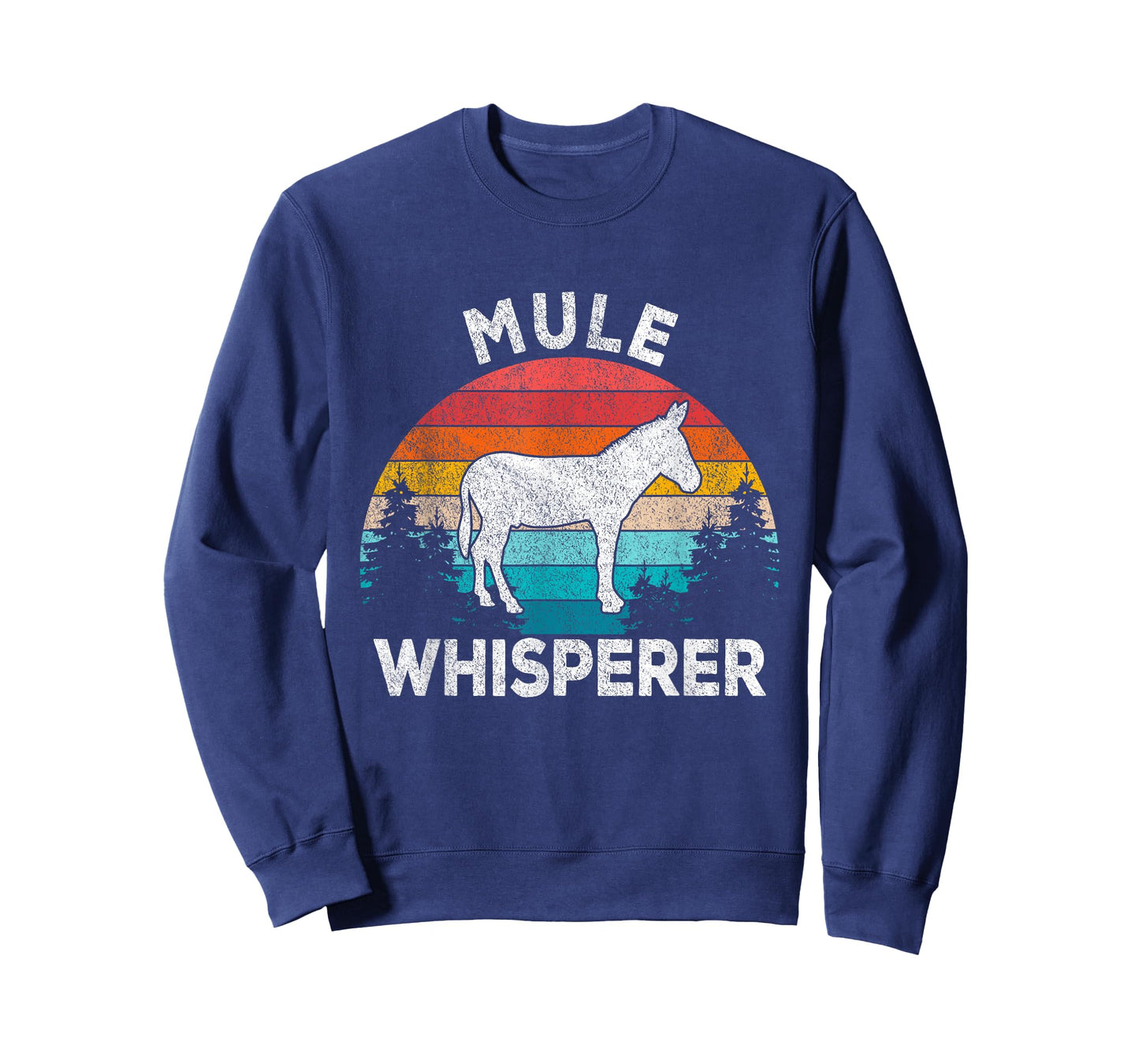 Funny Mule Lover Mule Boy Girl Gift Mule Whisperer Mule Lover Retro T-Shirt
