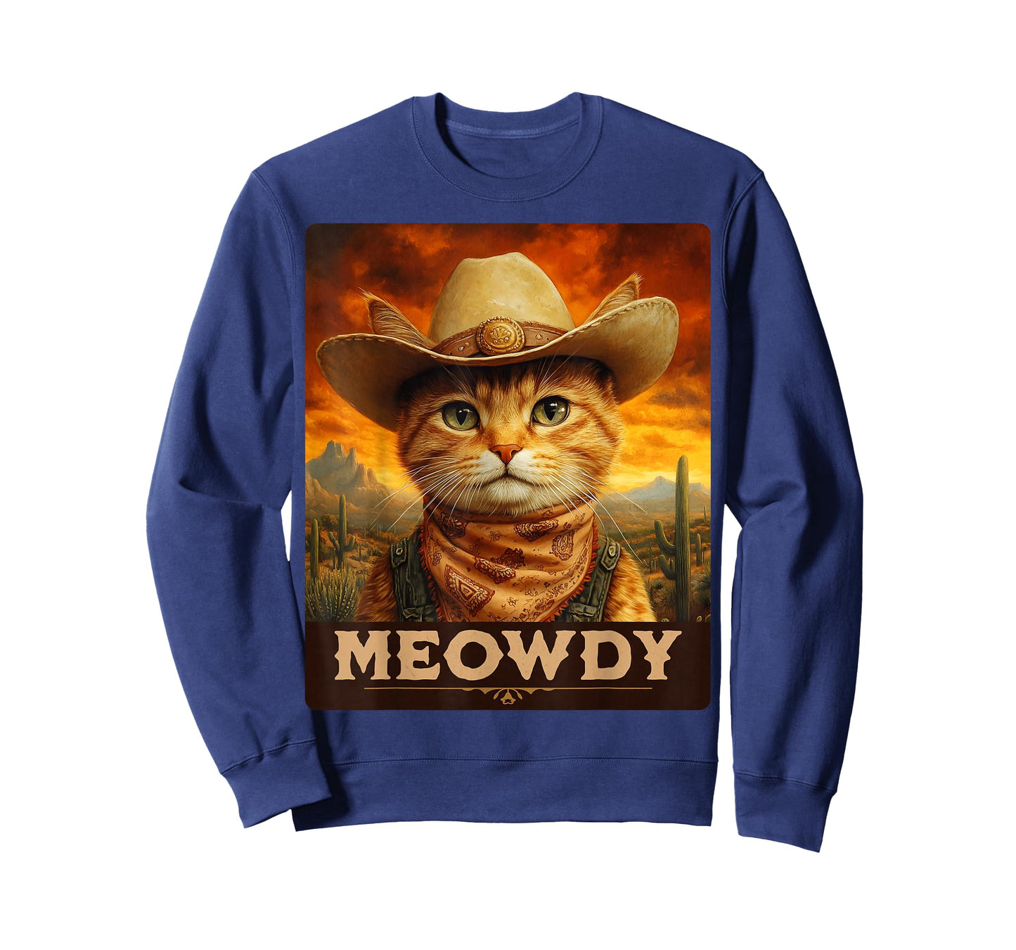 Meowdy, Cowboy: A Furry Friend in the Wild West, cat T-Shirt