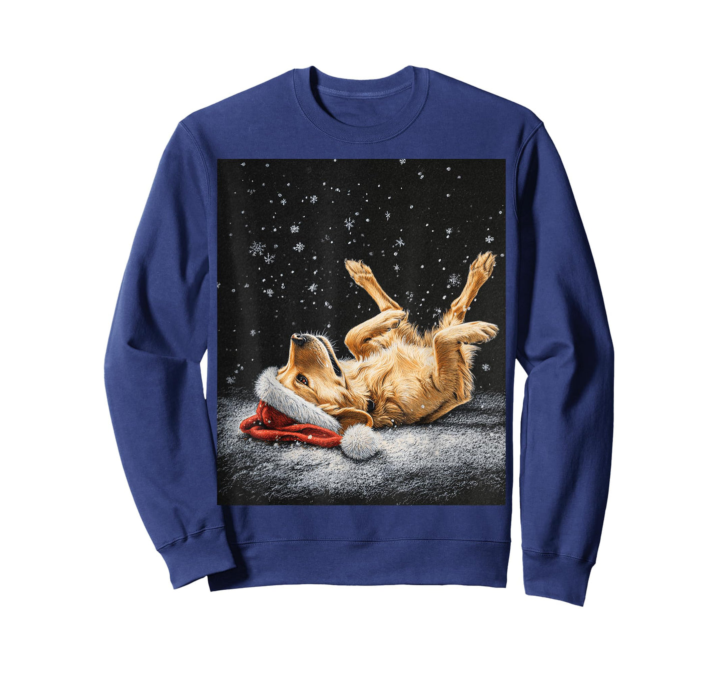 Cute Christmas Golden Retriever T-Shirt